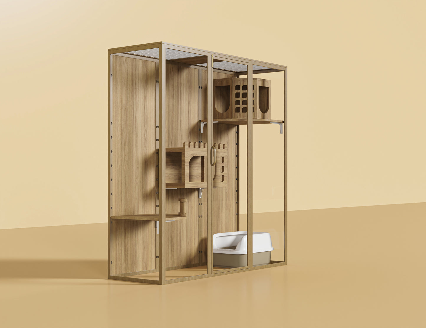 Luxury Cat Enclosure (Medium)