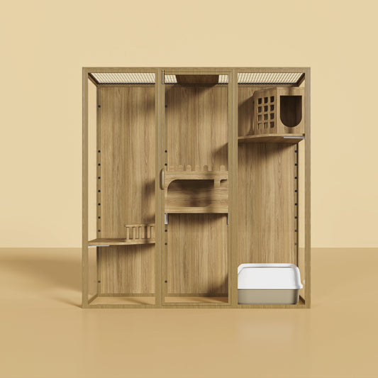 Luxury Cat Enclosure (Medium)